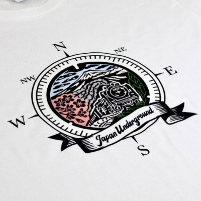 御殿場市 マンホールTシャツ 白 XLサイズ