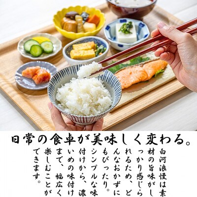 令和6年産米 白河浪慢ひとめぼれ 5kg 精米
