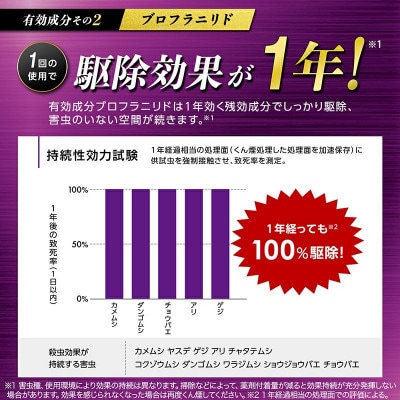 1年バルサン 水タイプ 6～8畳用 10個　(4580543942679set10)