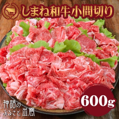 藤増 しまね和牛小間切り 600g【1_1-028】