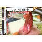 しまね黒毛和牛肉(しゃぶしゃぶ用600g)(しめ縄干支箸付)【2_6-015】