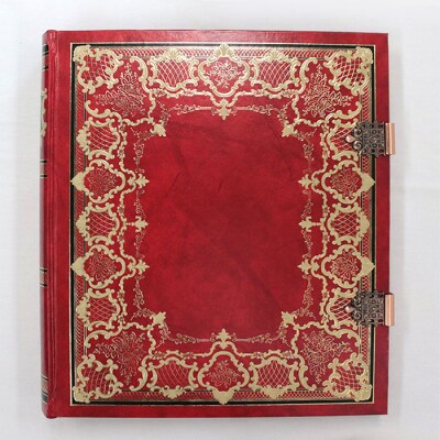 手作り高級アルバム　”ウィンザーR(レッド)”【3_2-003】