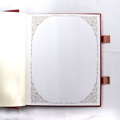 手作り高級アルバム　”ウィンザーR(レッド)”【3_2-003】