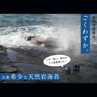 【希少】天然岩のり　十六島海苔(うっぷるいのり)【1_4-033】