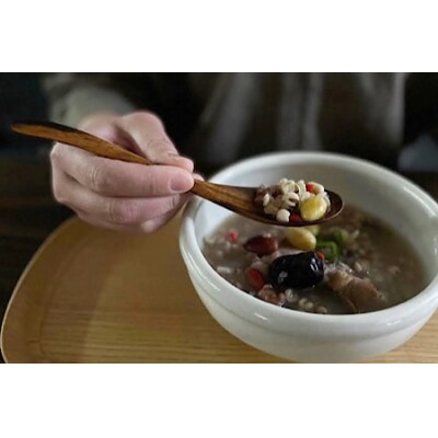 黒柿　壱乃匙セット(大2本、小2本)【6_6-001】