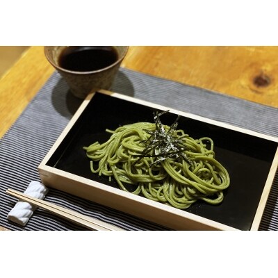 出雲市産出雲抹茶使用!出雲の茶そば24人前 災害備蓄品 ローリングストック