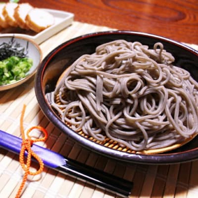 創業百年老舗の味　児玉製麺「国産出雲新そば(8人前)つゆ付き」【1-045】