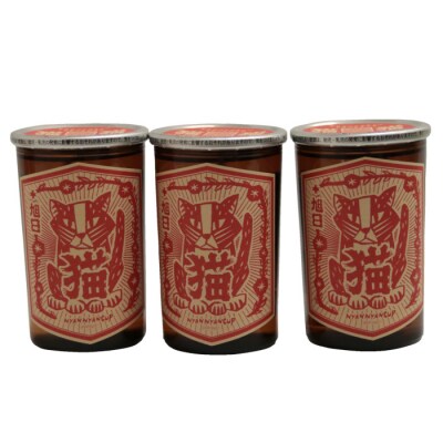 純米酒　十旭日　わんにゃんカップ6本セット