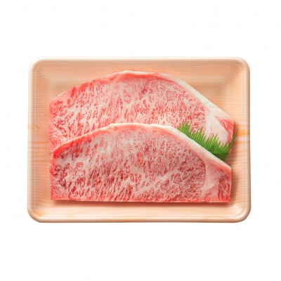 しまね和牛ロースステ-キ　2枚【3_6-004】