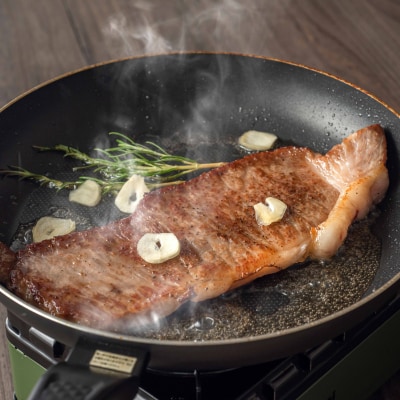 しまね和牛ロースステ-キ　2枚【3_6-004】