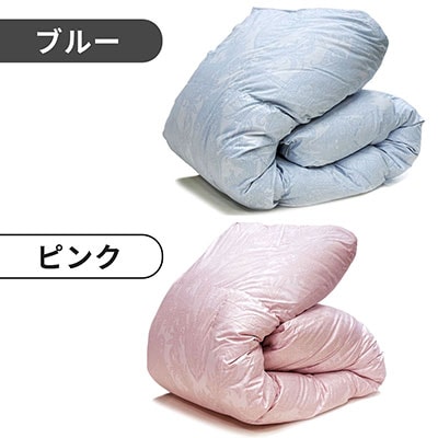 羽毛布団シングル ハンガリー産 グースダウン93%  ツインキルト 400dp【19_9-001】