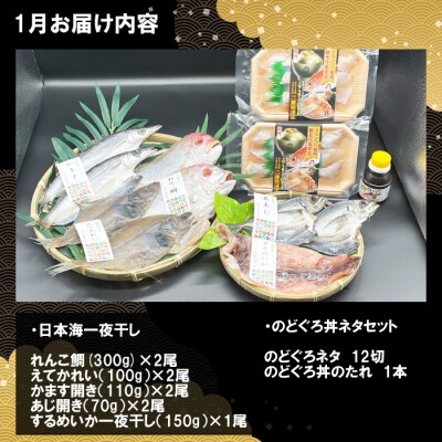 出雲迎春定期便　松コース(12月1月2月)【7-006】