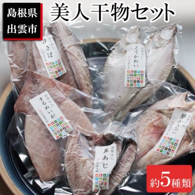 季節の美人干物おまかせセット【1_1-048】