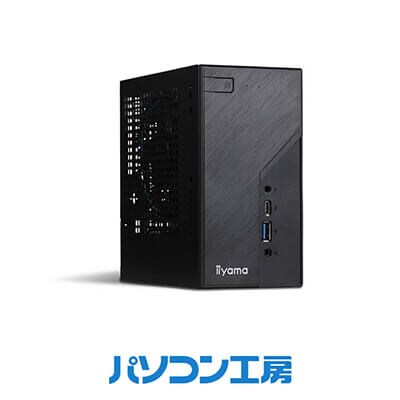 パソコン工房 省スペースデスクトップパソコン Core i3/SSD【32_8-001】