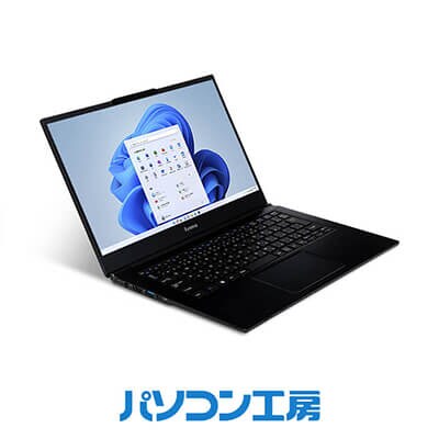 パソコン工房 14インチスタンダードノートパソコン Core i7/SSD【55_6-001】