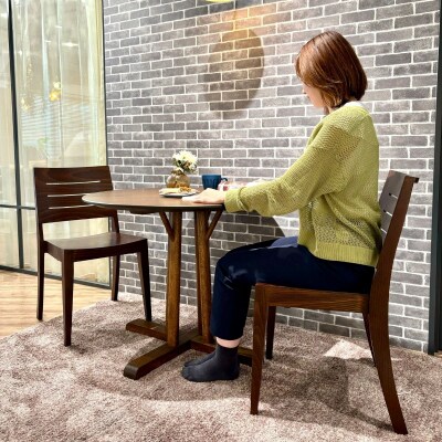 椅子 ダイニングチェア 4脚 イス いす 木製椅子 木製チェア 天然木 無垢 ABORD W026C