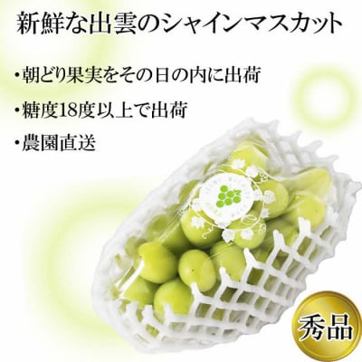 【2026年8月発送】[農家直送]厳選シャインマスカット1.2kg箱(8月出荷)[持田農園]