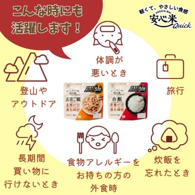 非常食【備えて安心お米の12食セット】防災 備蓄 長期保存 アルファ化米 おかゆ/食物アレルギー対応