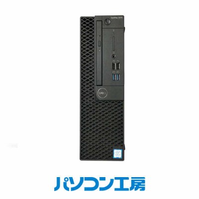 パソコン工房 再生中古デスクトップパソコン DELL OptiPlex 3070【14_6-002】