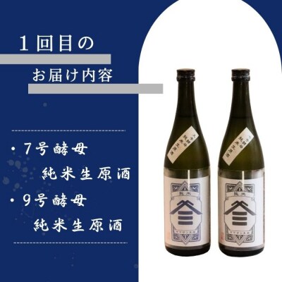 ヤマサン正宗　冬の生原酒　3回セット