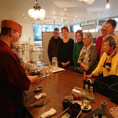 【ふるさと納税】出雲で和菓子つくり体験&喫茶　2名様ご招待