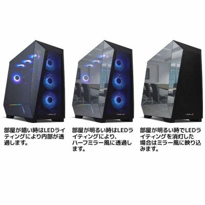 ミドルタワーゲーミングPC Ryzen 7/5080/No.388