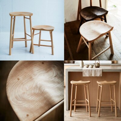 スツール 椅子 ダイニングチェア チェア イス 天然木 北欧  Coccole C224BS 4脚