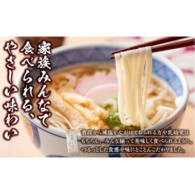 創業百年老舗の味　児玉製麺「やさしい出雲のうどん(30人前)」減塩食品 乳幼児用(乳児用規格適用食品