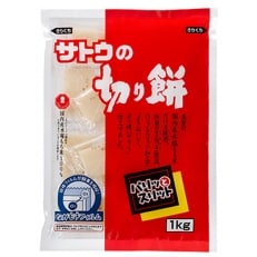 サトウの切り餅　パリッとスリット約1kg(1切約50g)×1袋