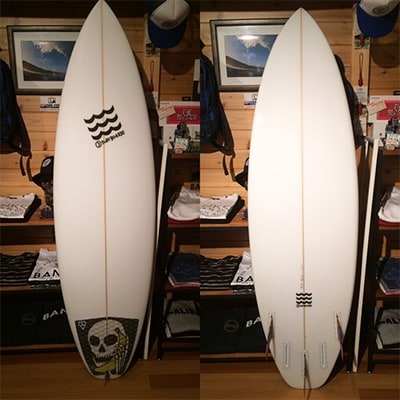 マリブポイントオリジナルブランド3Surfboardsのショートボードオーダー券「1名様」!