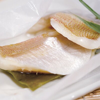 匠の技・かぎ孫の高級魚若狭ぐじ・若狭かれいの本格「季節の浜蒸し」と「季節の浜焼き」おまかせ5個セット