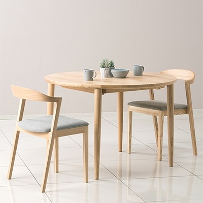 旭川家具 カンディハウス キーラ スタッキングチェアー座張北海道タモNF/トニカLGY_00270