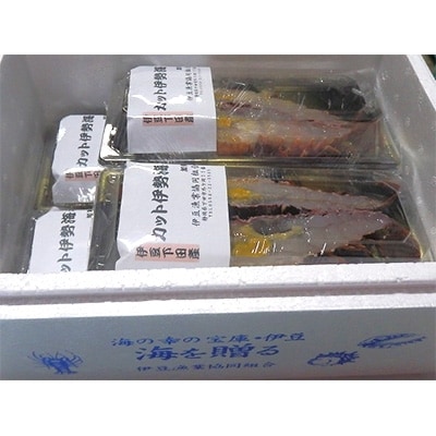 ＜伊豆漁協＞地物　冷凍イセエビ(二つ割り)　A 