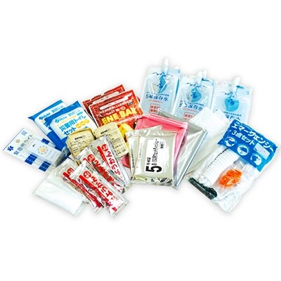 ライフレスキューBOX+マイレットルームシューズ(男性用)