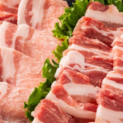 戸澤豚 2種食べ比べ 2.4kg(ロース300g×4 バラ300g×4) 焼肉用 F7W-0075