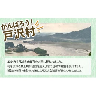 復興応援米 令和7年度 山形県戸沢村産 雪若丸 5kg 精米 F7W-0121