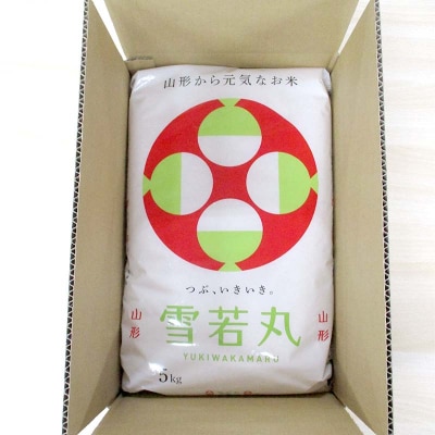 【定期3回】山形県産 雪若丸 10kg(5kg×2)×3回 合計30kg F7W-0129