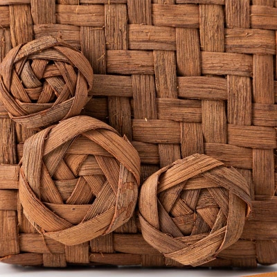 山葡萄かごバック網代編み ミニショルダーバッグ F7W-0222