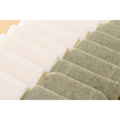 【2026年先行予約】杵つき餅 こゆき [切餅セット(白餅×3袋、草餅×3袋)] F7W-0107