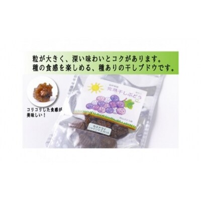 自然栽培 完熟干しぶどう ミックスセット (50g×2袋) [砂山ぶどう園 38600642] 