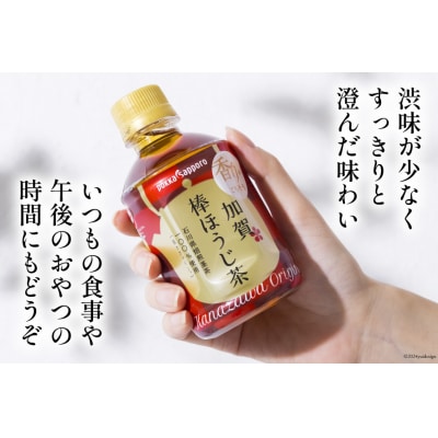 ペットボトル 加賀 棒ほうじ茶 525ml 24本 2箱 計48本 [油谷製茶 38601018]