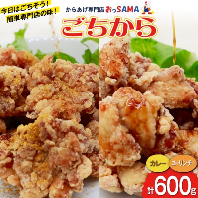 唐揚げ ごちからカレー&ユーリンチーセット 300gx各1袋 [38600914]
