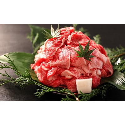 丹波篠山 肉の東門 【小分け】黒毛和牛のスライス切り落とし　計1.2kg(300g×4P)牛脂付き