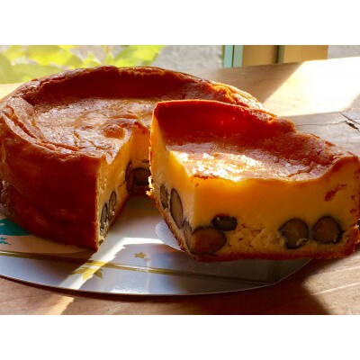 五つ星ひょうご選定「丹波黒豆チーズケーキ」と「丹波栗のチーズケーキ」セット