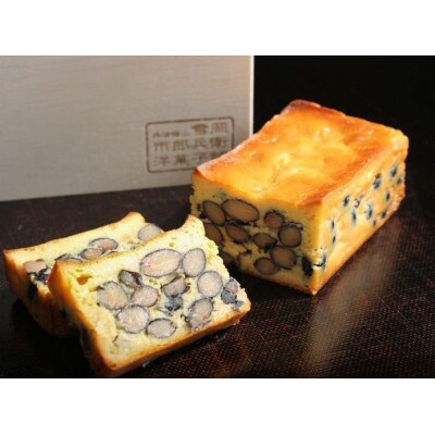 木箱入り・丹波黒豆の高級チーズケーキ「篠黒」ササクロ
