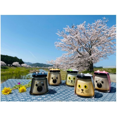 丹波篠山黒豆プリン　5種類セット