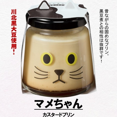 【毎月定期便】黒豆プリン  5種類アソートセット全3回