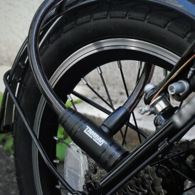 (TAM01)TAMBAR ディンプルキー式 350mm 自転車用ワイヤーロック