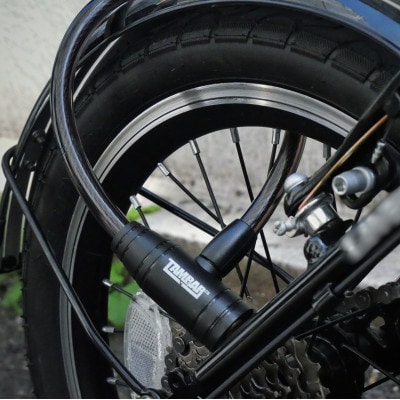 TAMBARのディンプルキー式 700mm 自転車用ワイヤーロック(TAM02)