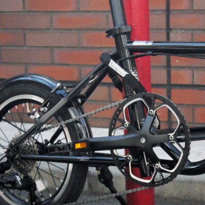 TAMBARの4桁ダイヤル式 700mm 自転車用チェーンロック(TAM08)